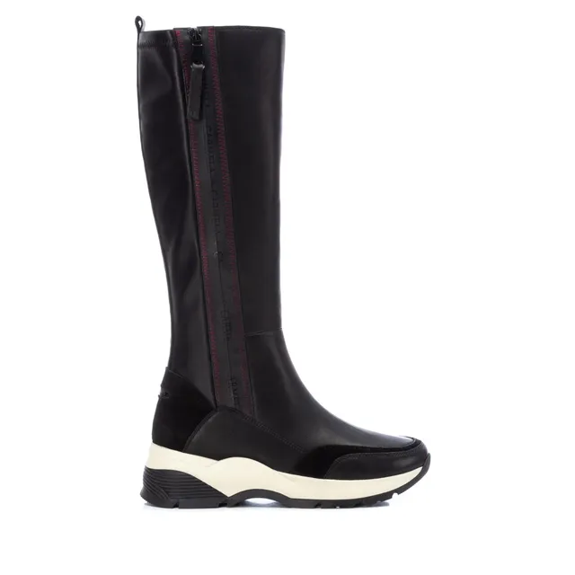 Carmela 16031401 baskets montantes cuir noir