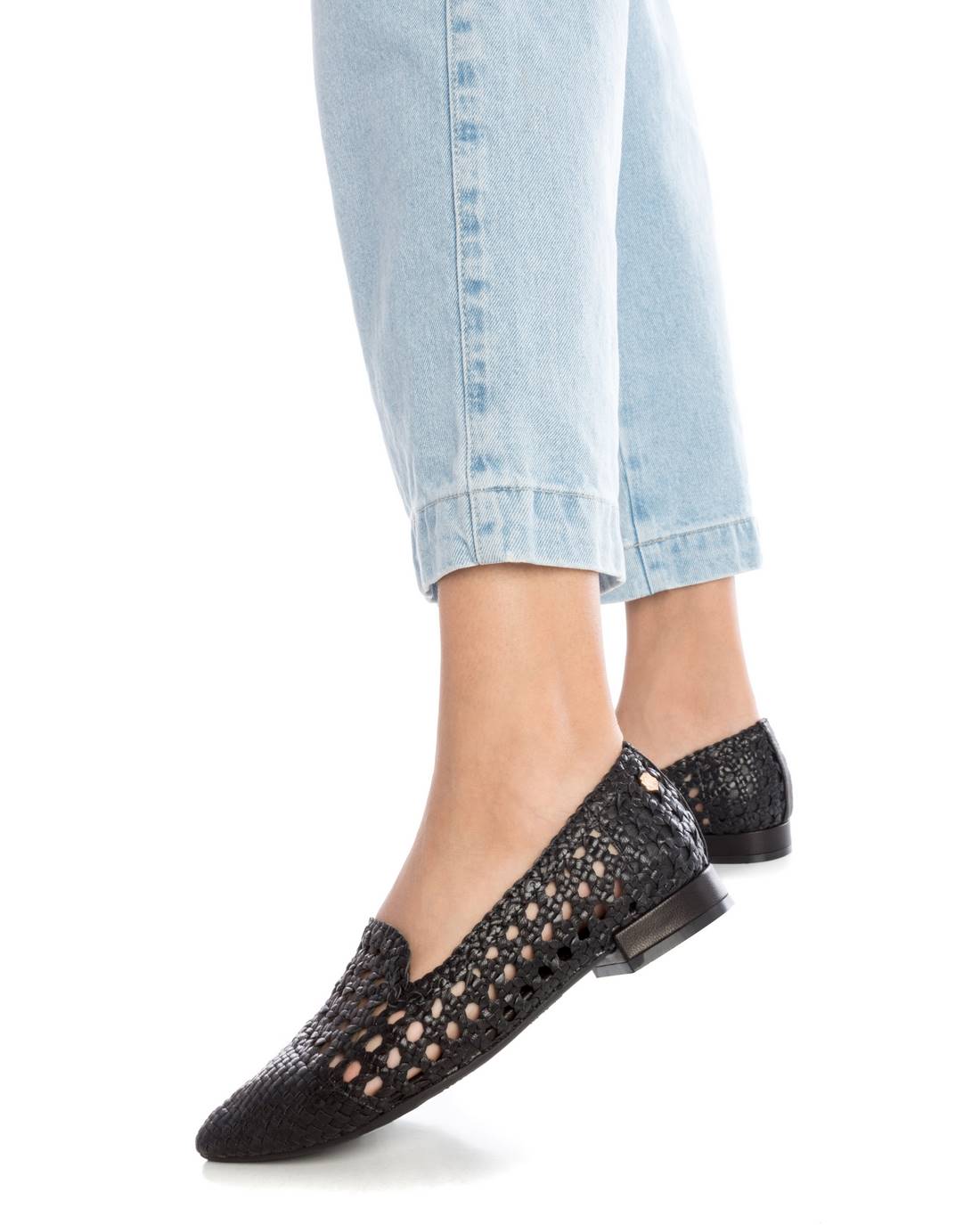 Carmela 16147302 mocassin cuir noir femme