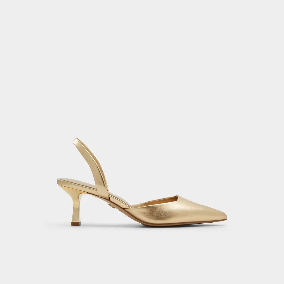 ALDO Gavedessi escarpins nude slingback petit talon