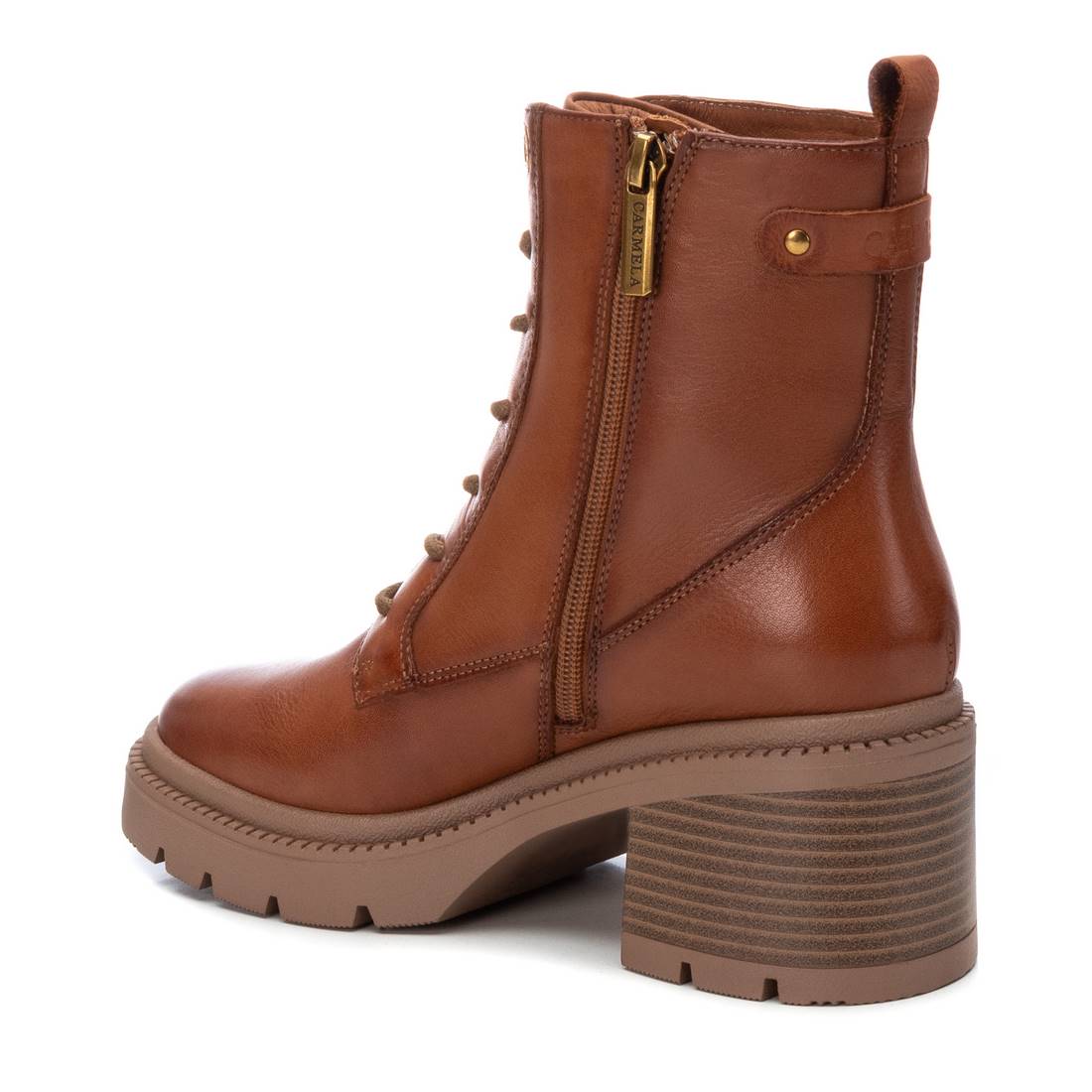 Carmela 16191401 bottine femme marron cuir plateforme