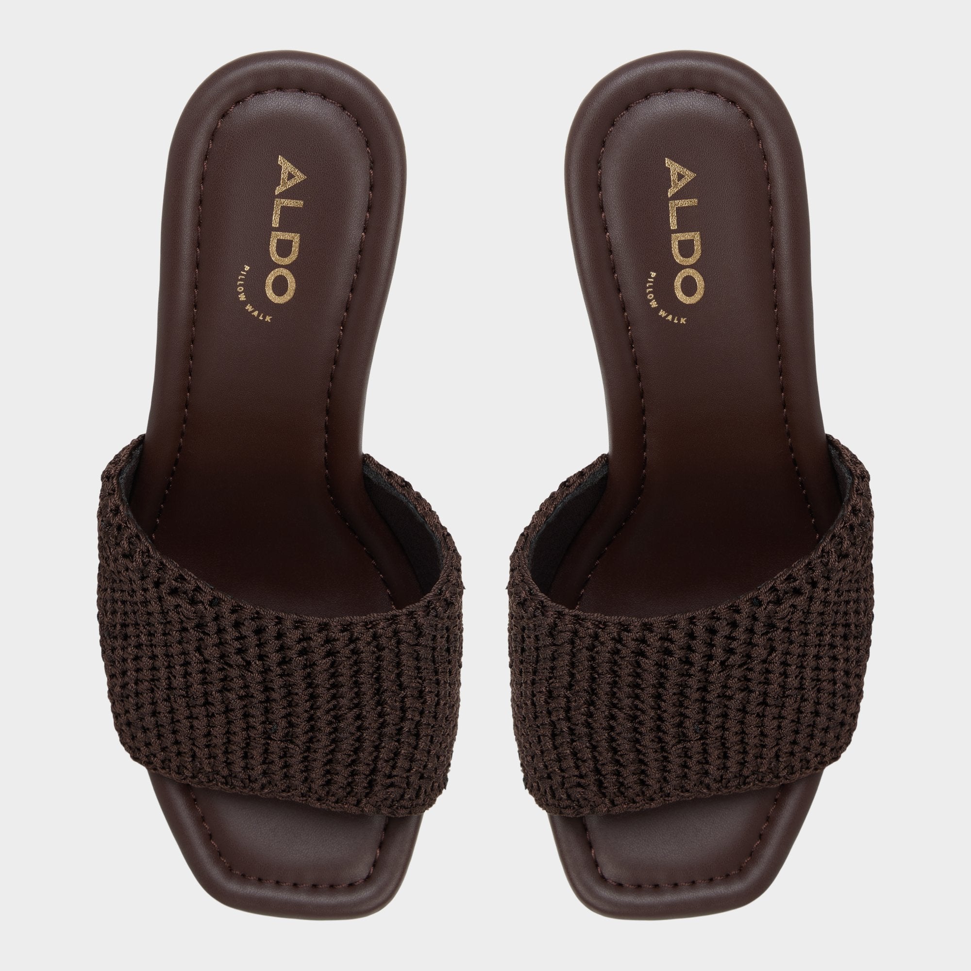 ALDO Grounded compensées marron