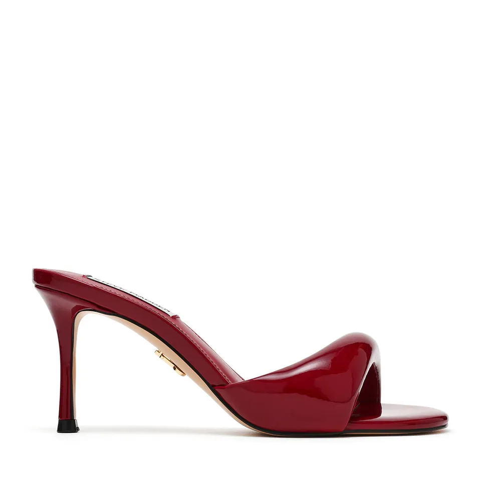Steve Madden Perri sandales vernies rouges talon 7 cm