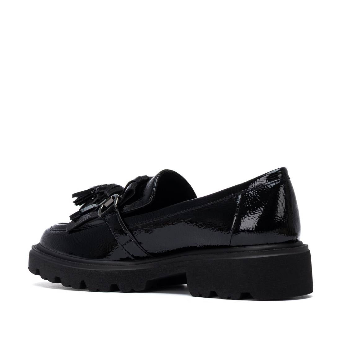 Carmela 16437901 mocassins vernis noir femme