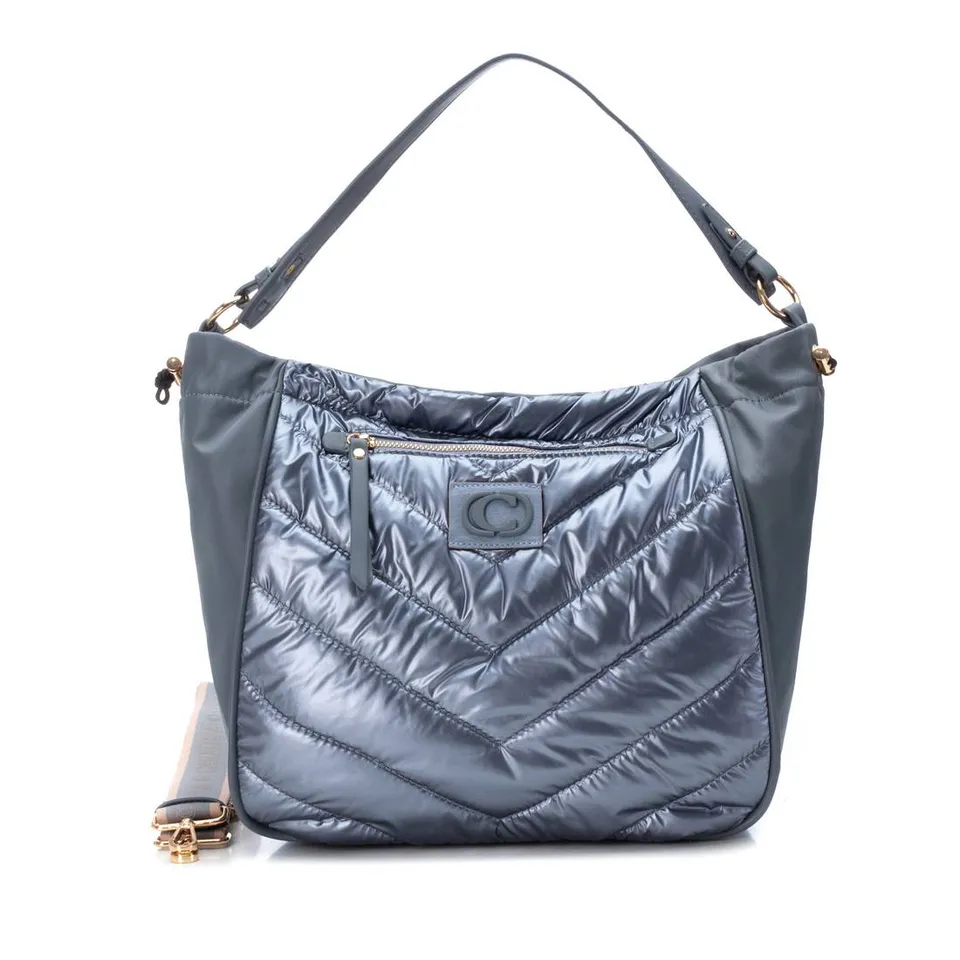 Carmela 18608002 sac épaule bleu textile 28x40cm