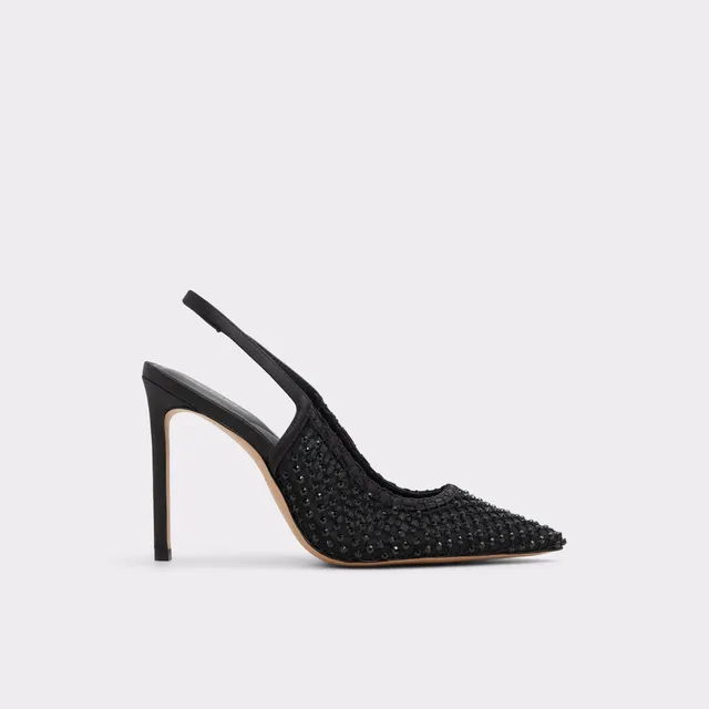 ALDO Marciana escarpins strass noirs mesh