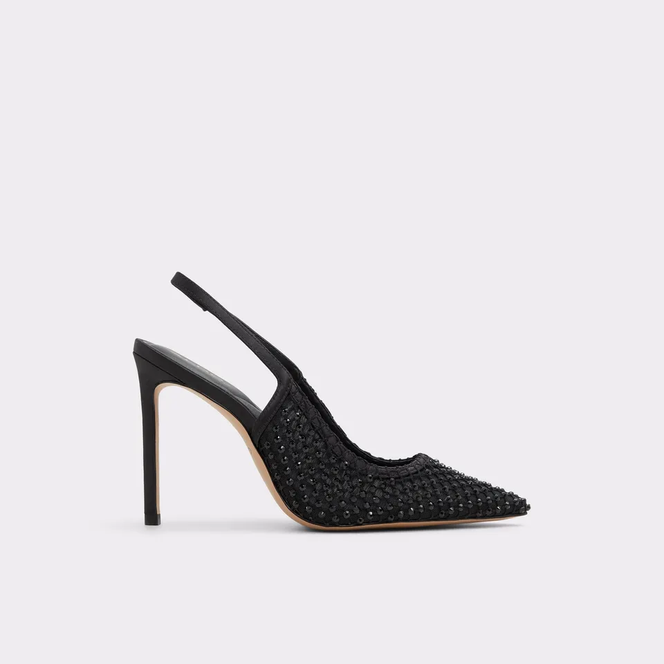 ALDO Marciana escarpins strass noirs mesh