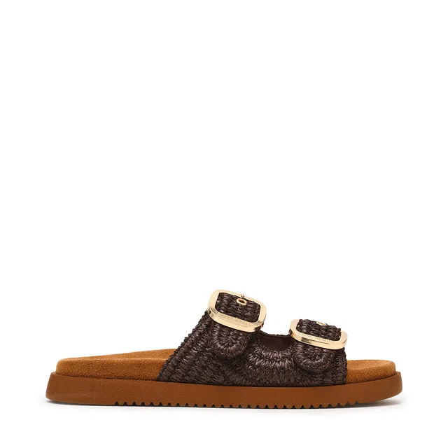 Steve Madden Miramar sandales marron foncé