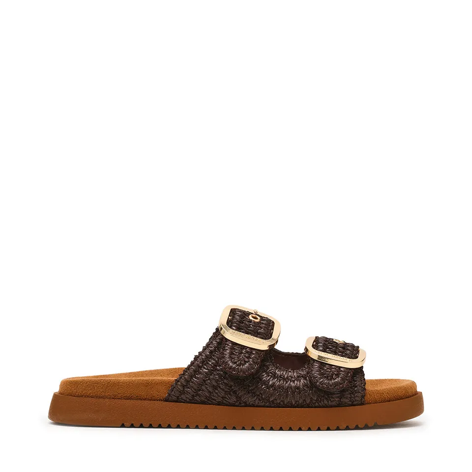 Steve Madden Miramar sandales marron foncé