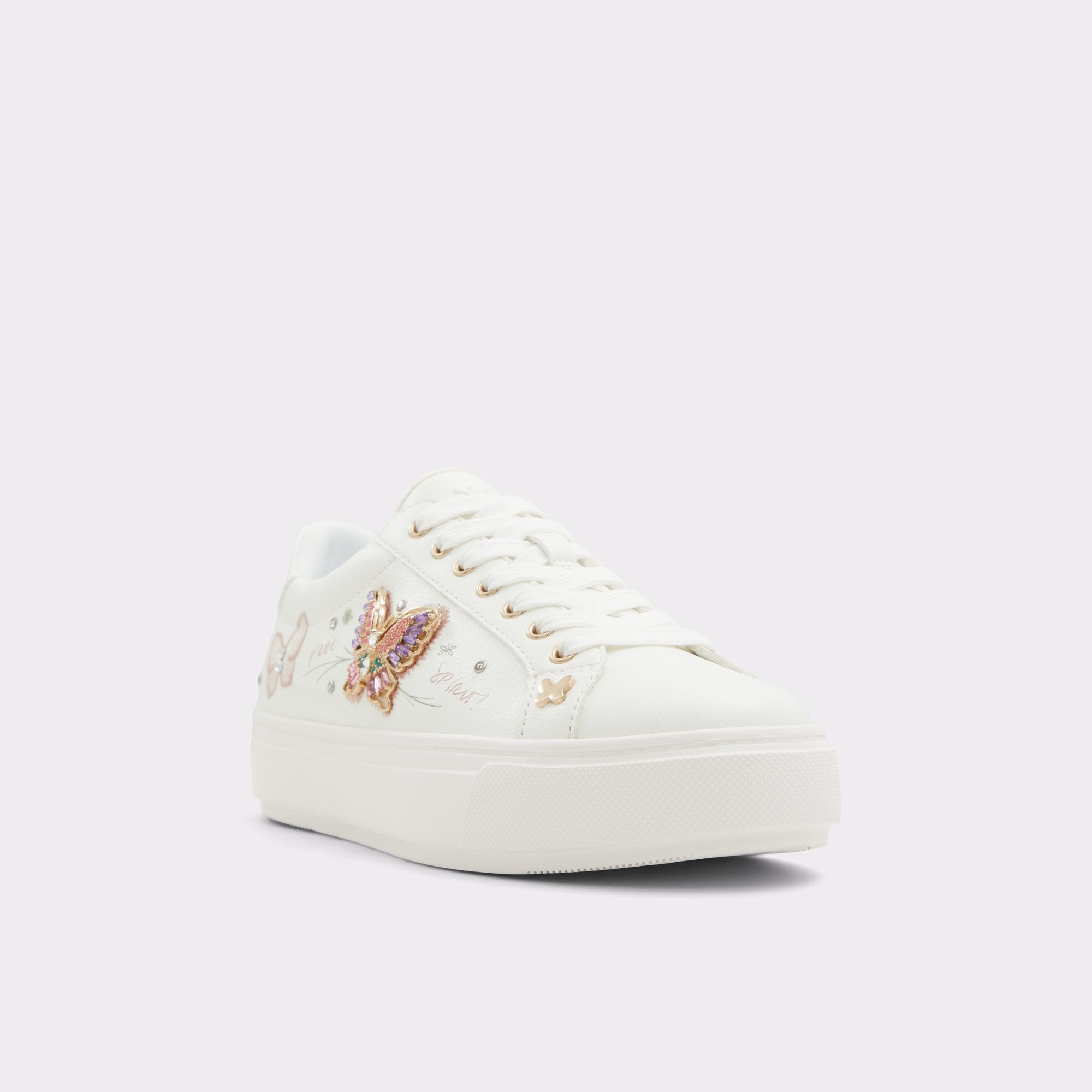 ALDO Gwiri 2.0 baskets papillon blanches