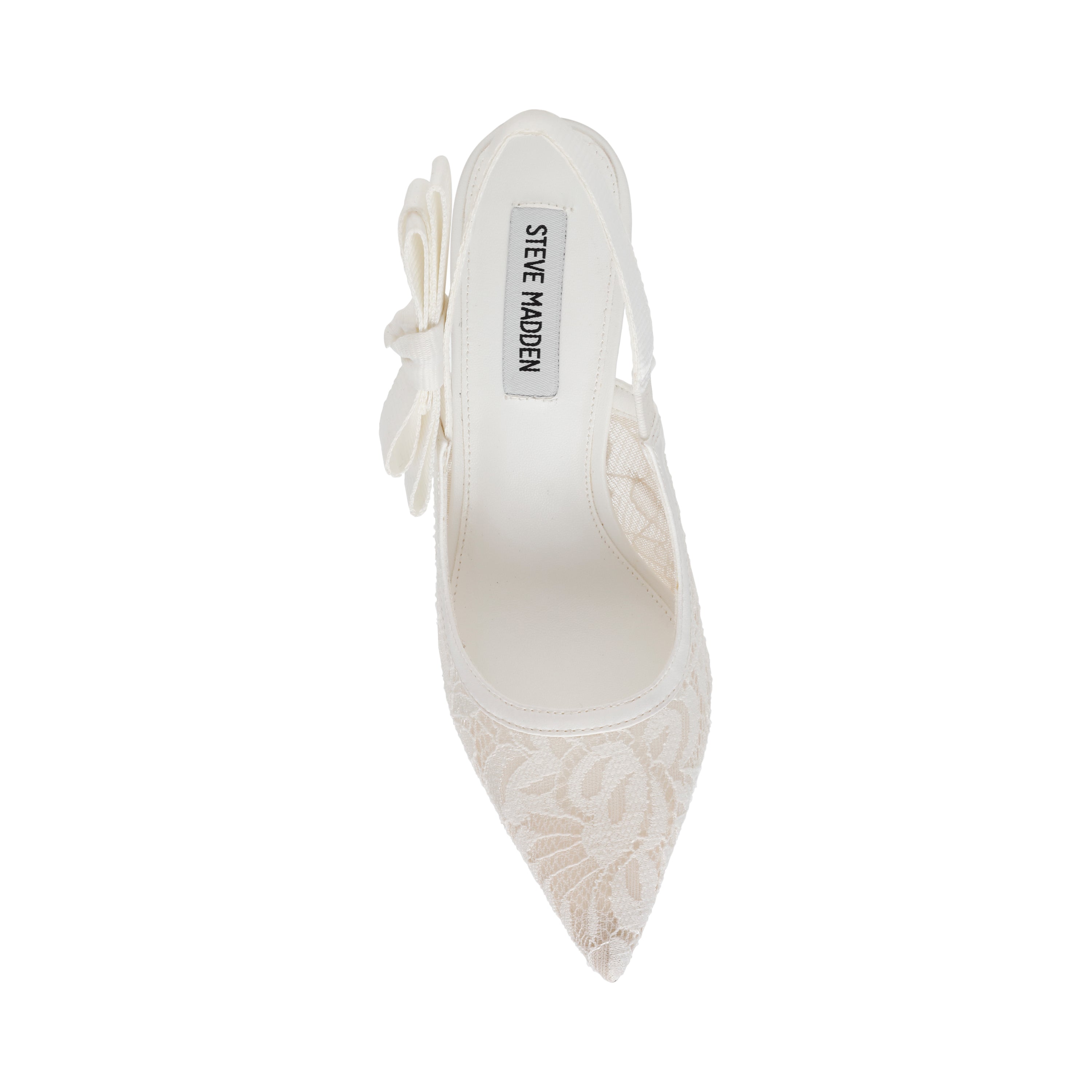 Steve Madden Brylie-L escarpins dentelle blanche mariée