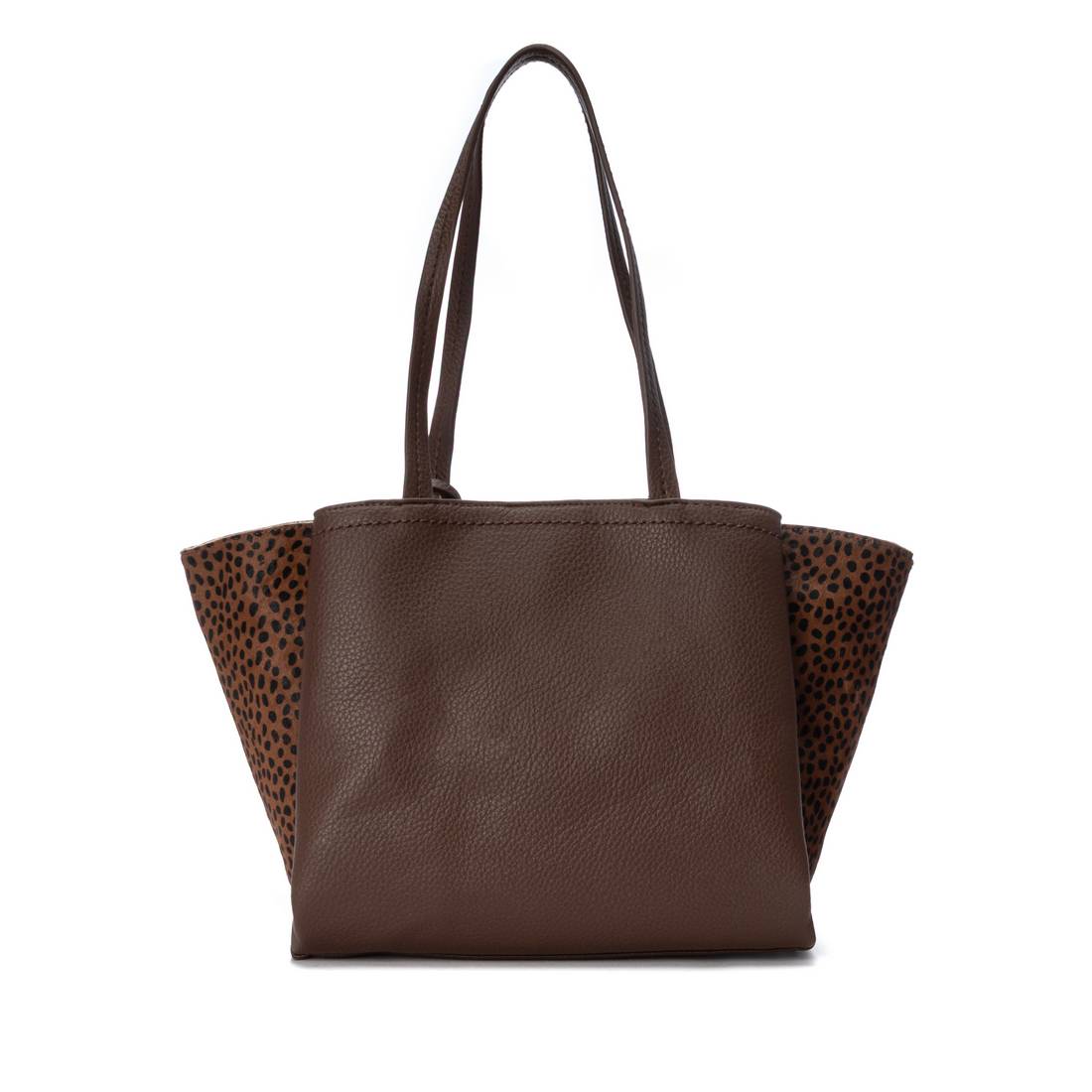 Carmela 18624903 sac épaule marron animal print