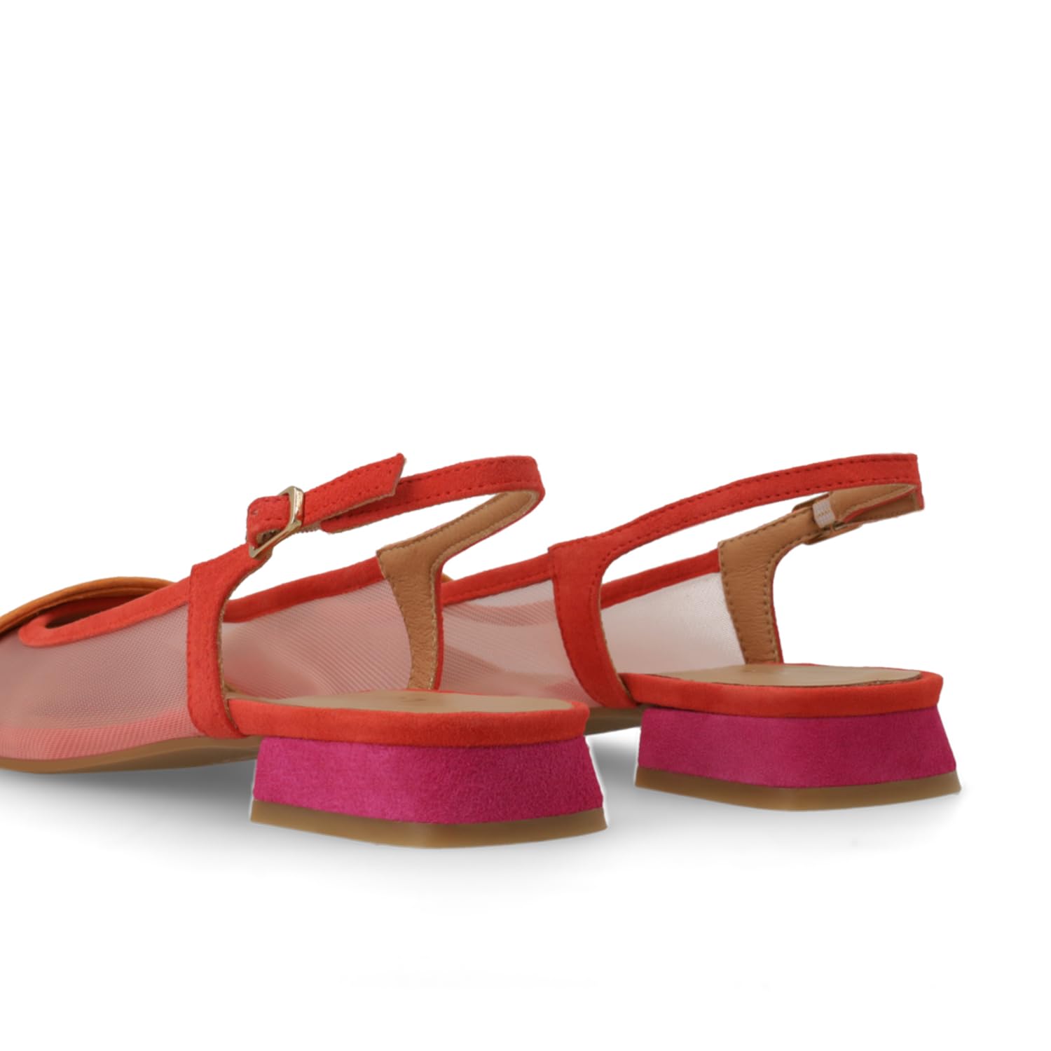 LODI BRO5264 ballerines cuir rouges femme