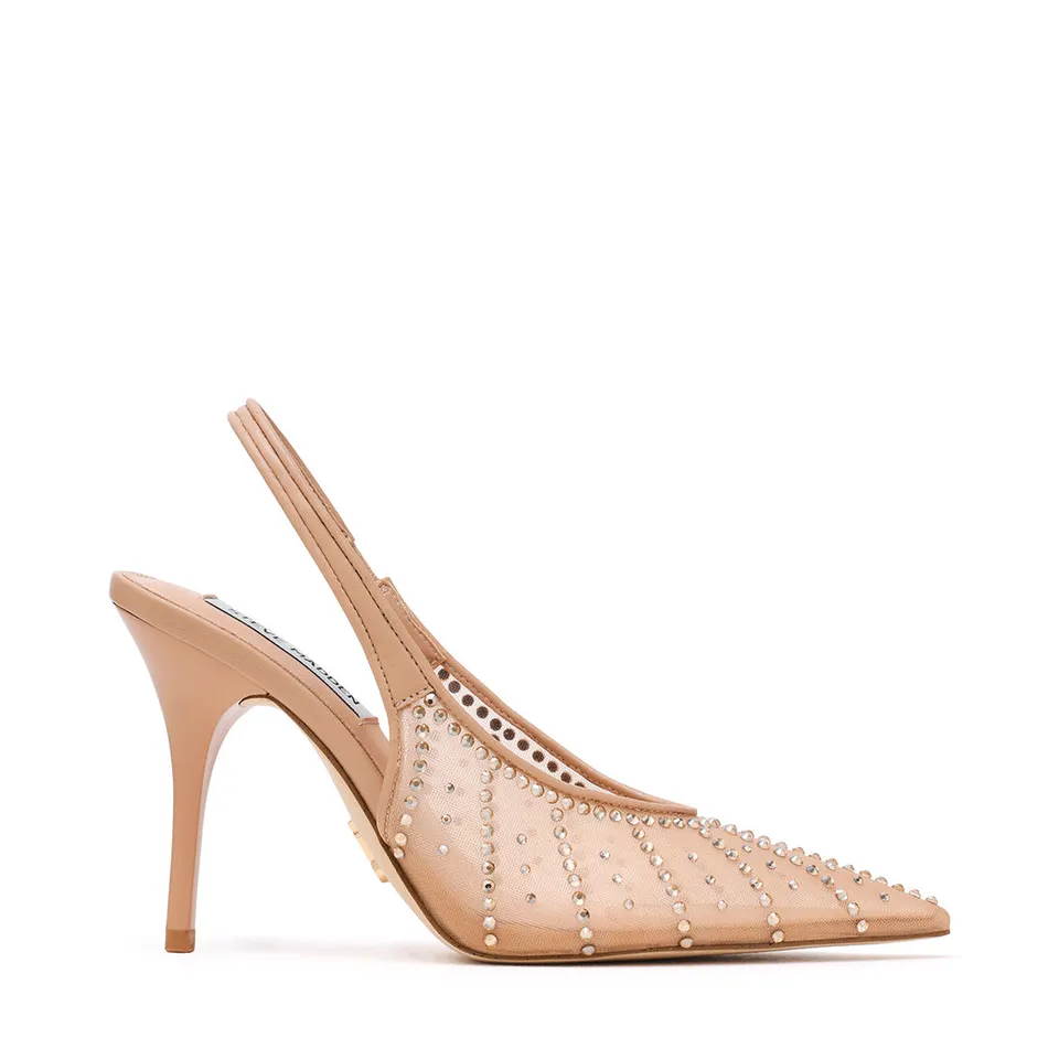 Steve Madden Aaisha escarpins blush mesh talon 8 cm