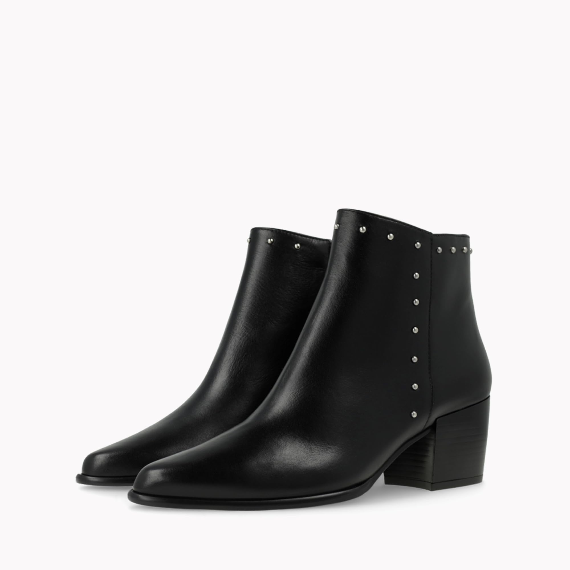 LODI KOL5590 bottines noires cuir talon confort