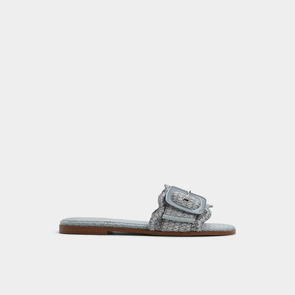 ALDO Wavysally sandales bleu ciel raphia