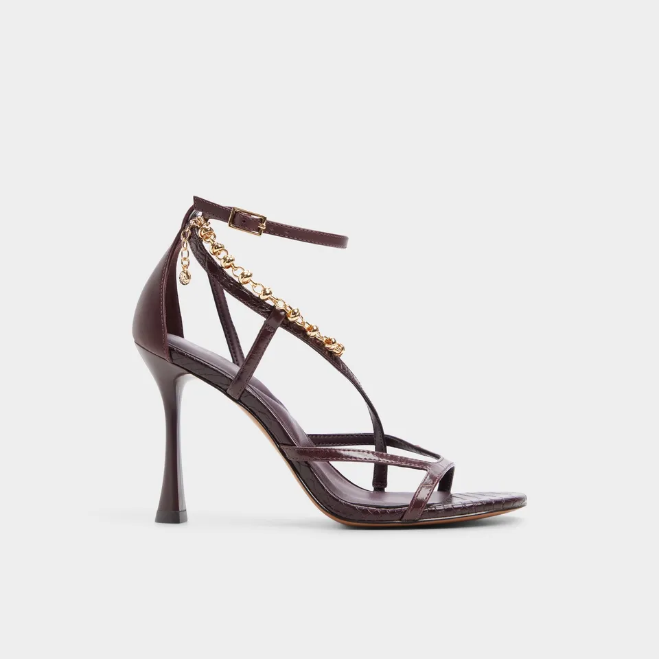 ALDO Stayzie sandales à talon rouge bordeaux