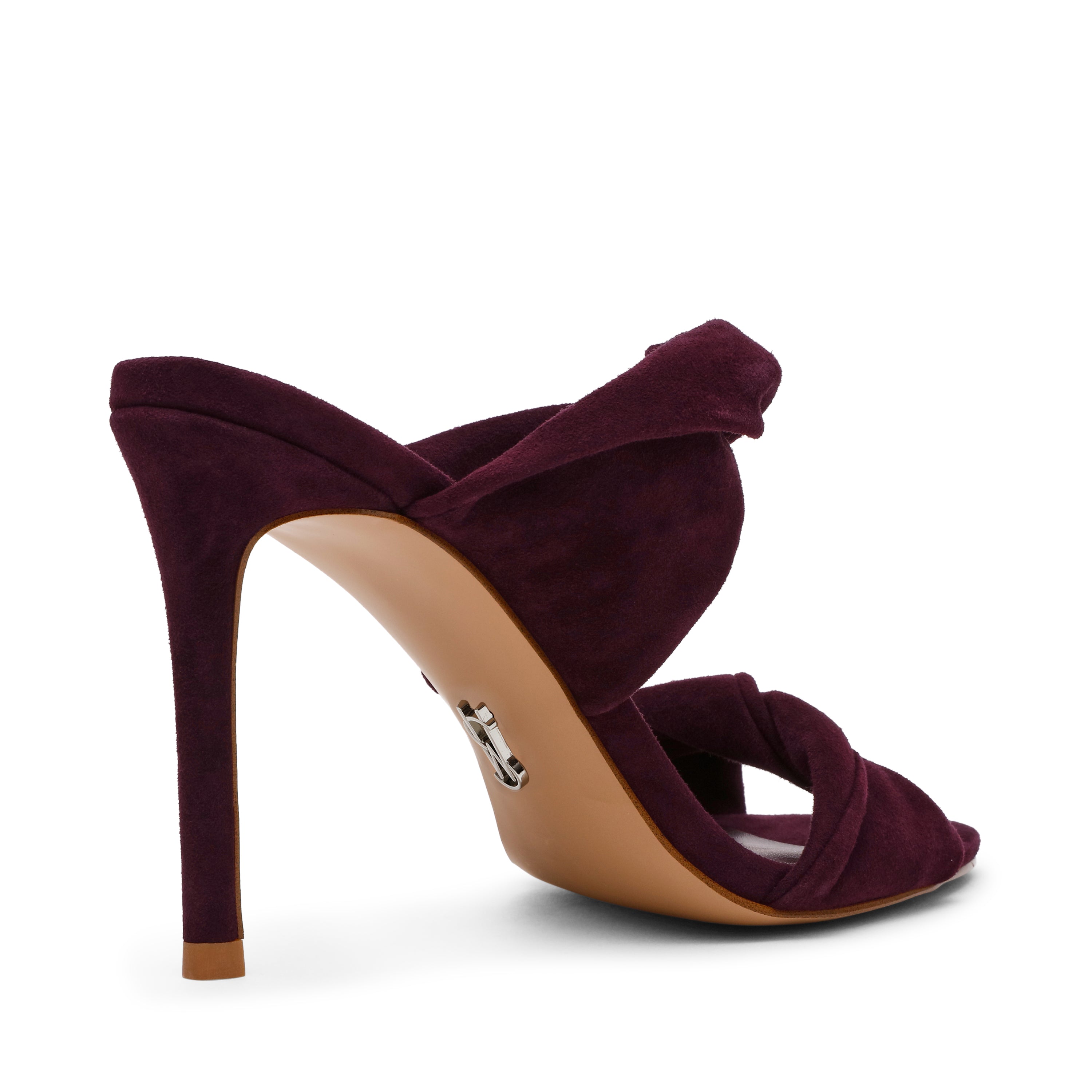 Steve Madden Trophy sandale compensee bordeaux 10 cm