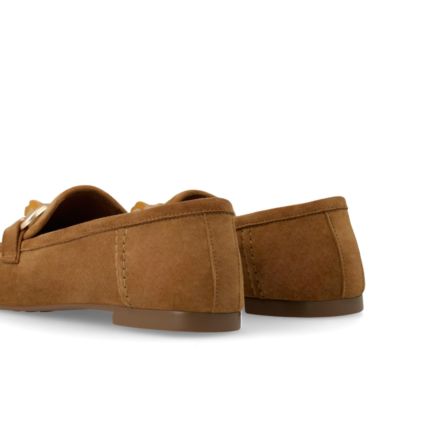 Lodi BE5454 mocassins bruns femme cuir