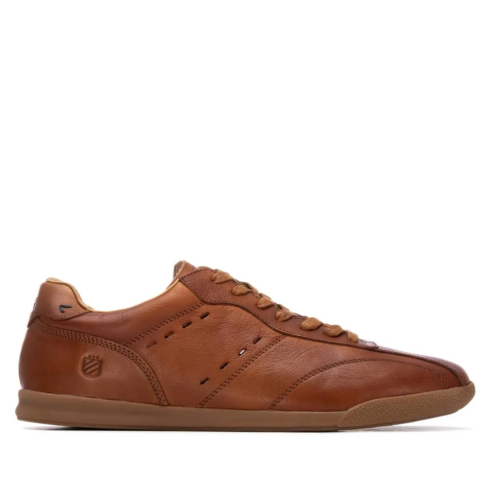 Carmela 16390201 baskets homme cuir marron camel