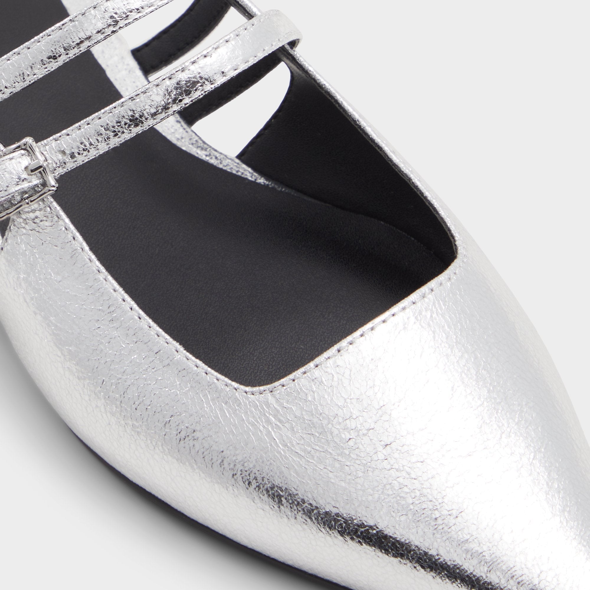 ALDO Tossa ballerines talon bloc métallisé