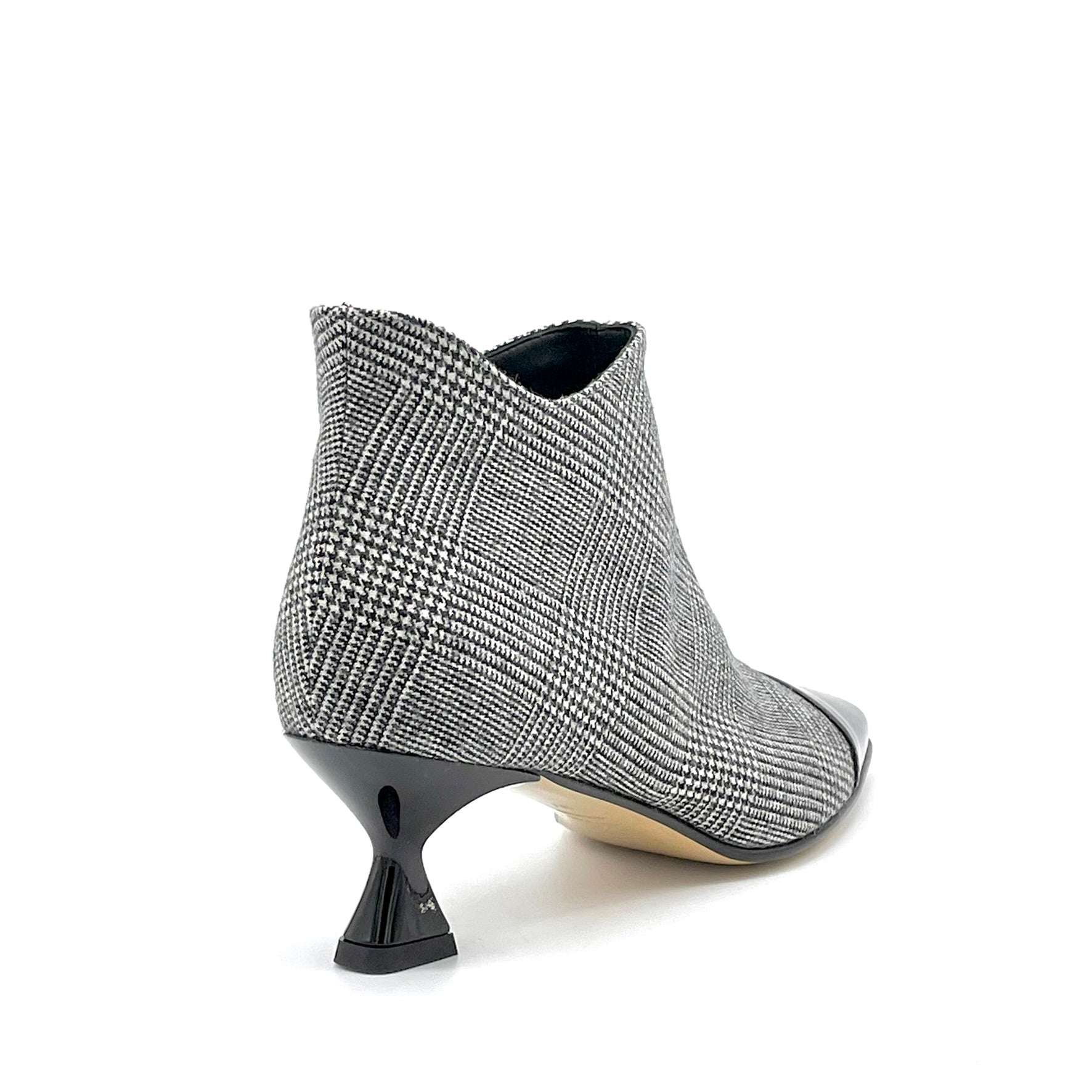 Bottines Elata 55535 prince de Galles talon 5,5 cm