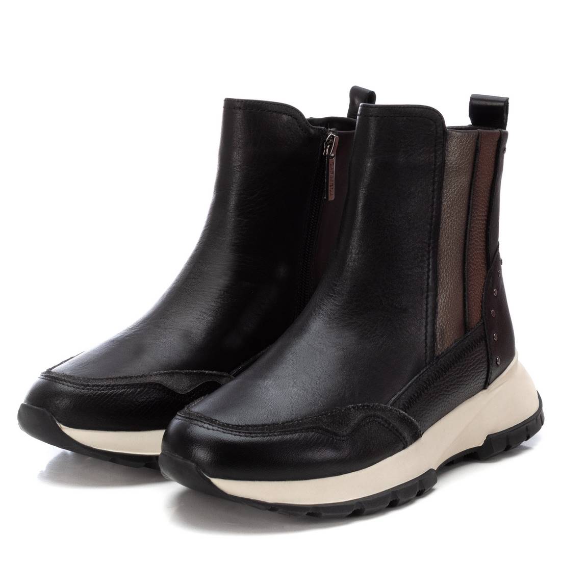 Carmela 16195901 baskets montantes noires cuir