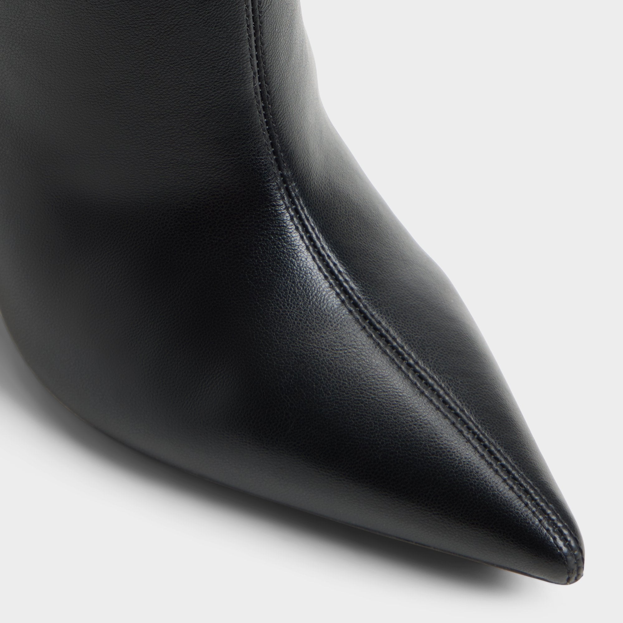 Aldo Zalya bottes genou noires talon compensé