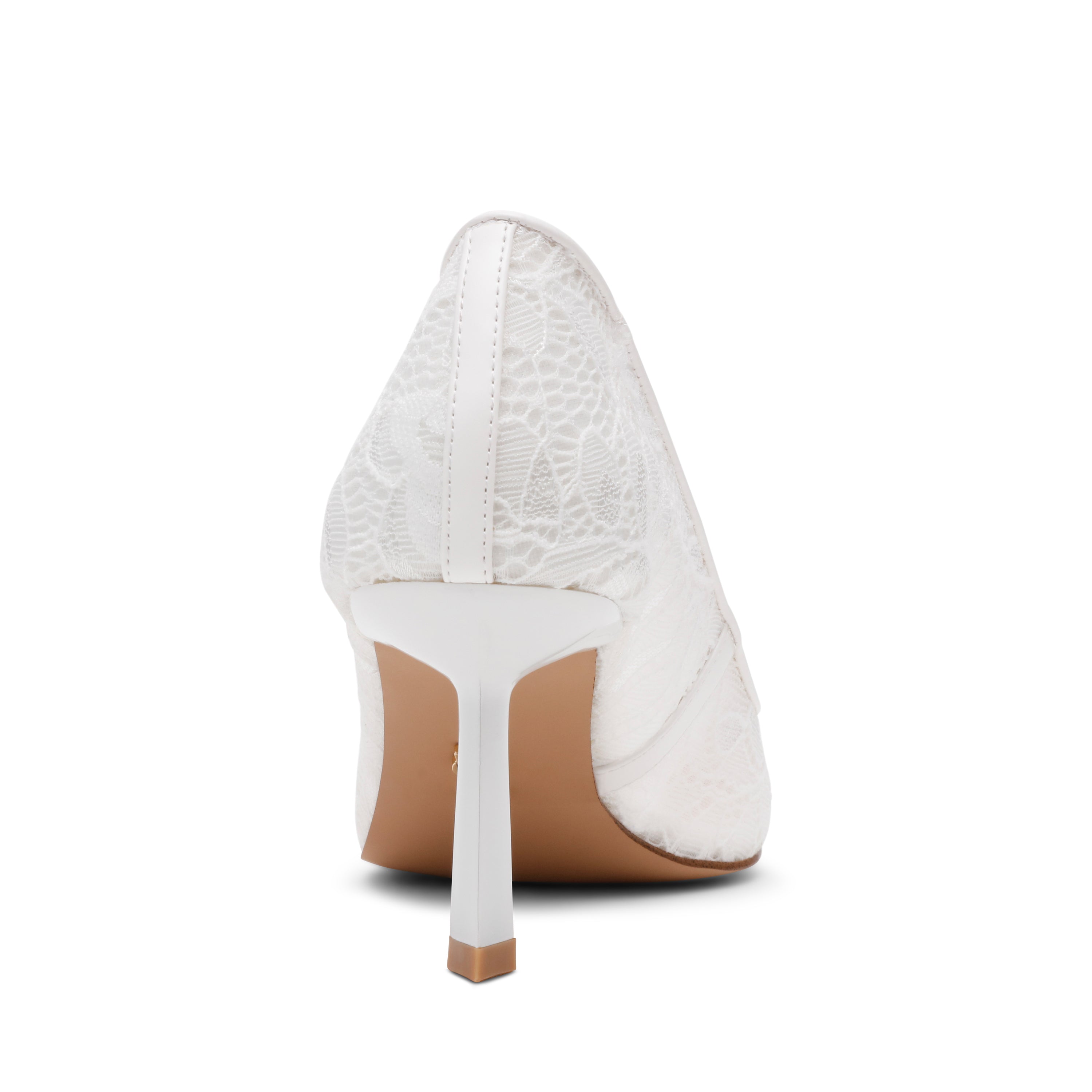 Steve Madden Vivion-L escarpins blanc dentelle talon 5,5 cm