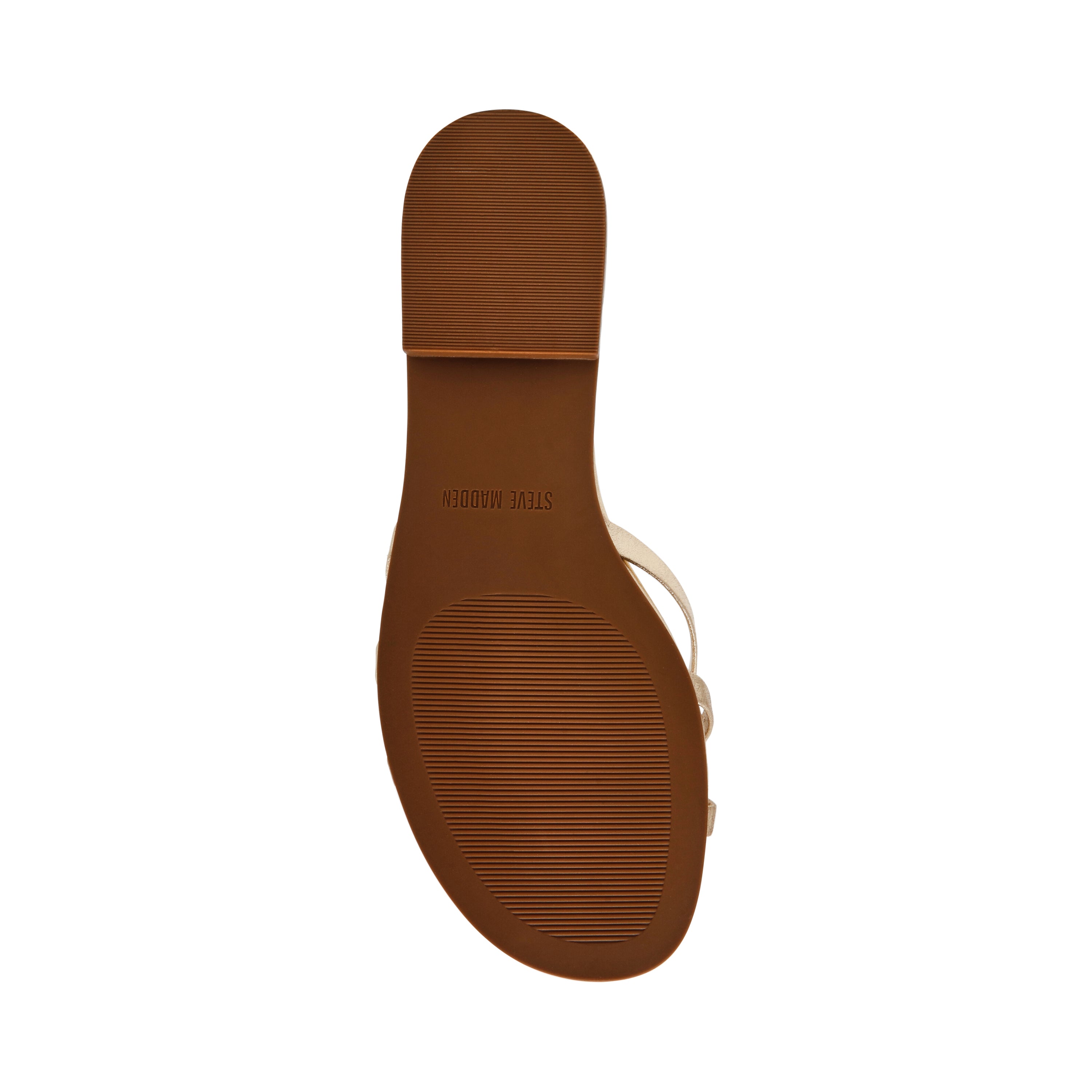 Steve Madden Calissi sandale plate cuir doré