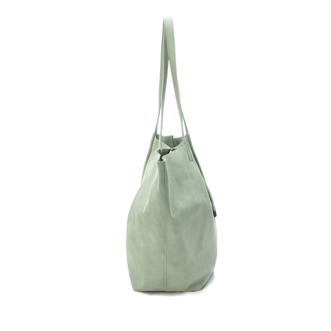 Carmela 18603201 sac femme cuir vert épaule