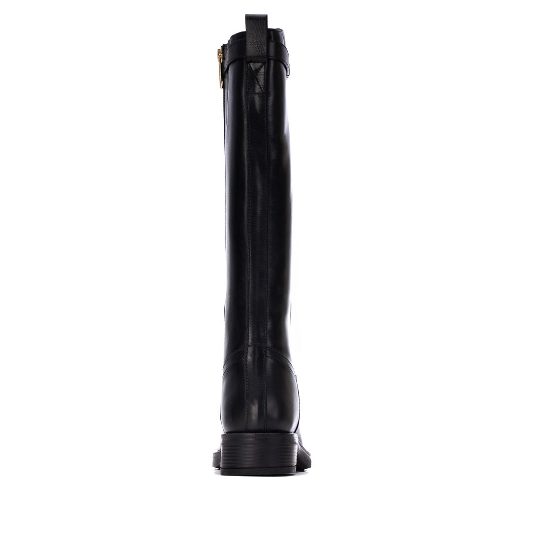 Carmela 16412501 bottes femme noires cuir plates