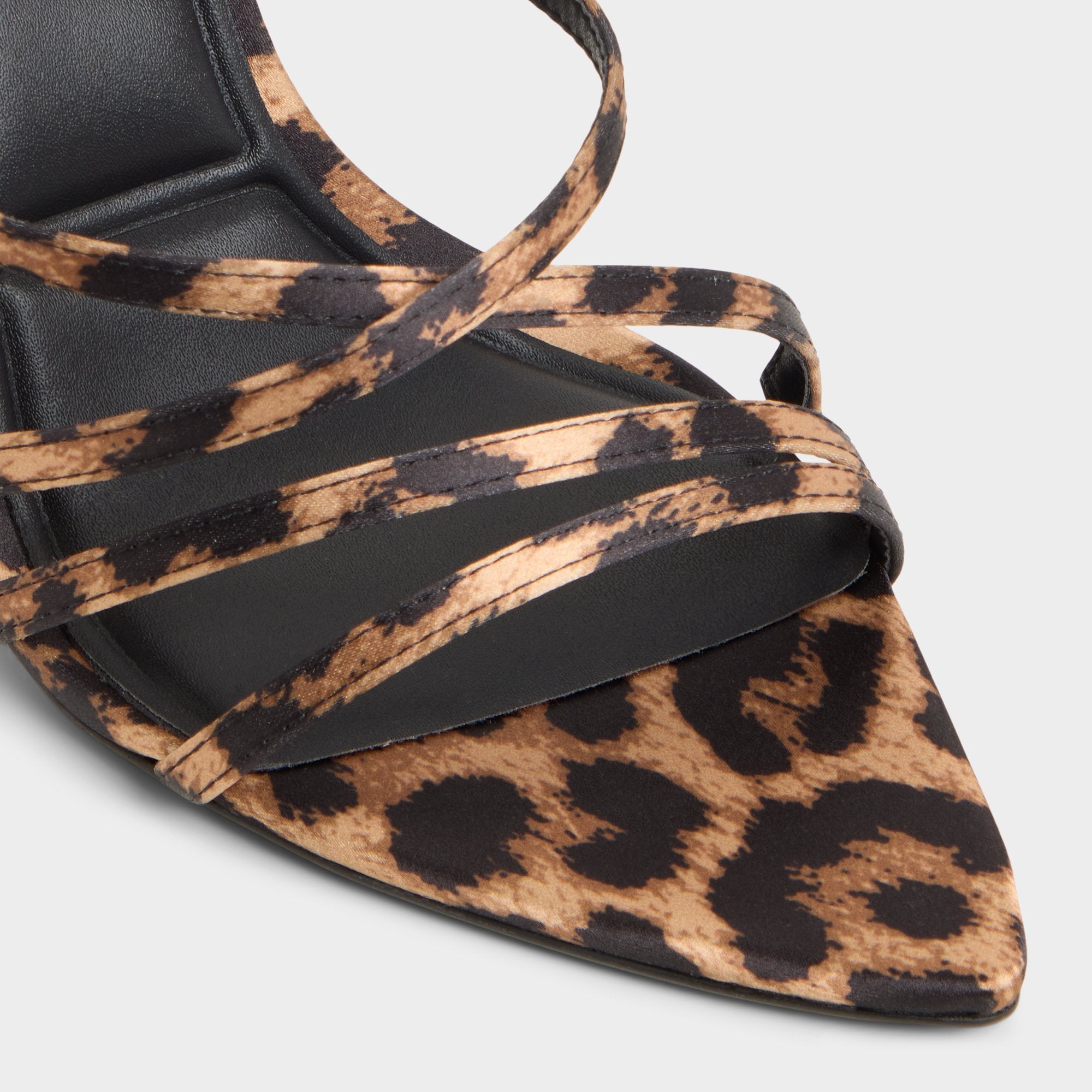 ALDO Solania sandales talon léopard satin