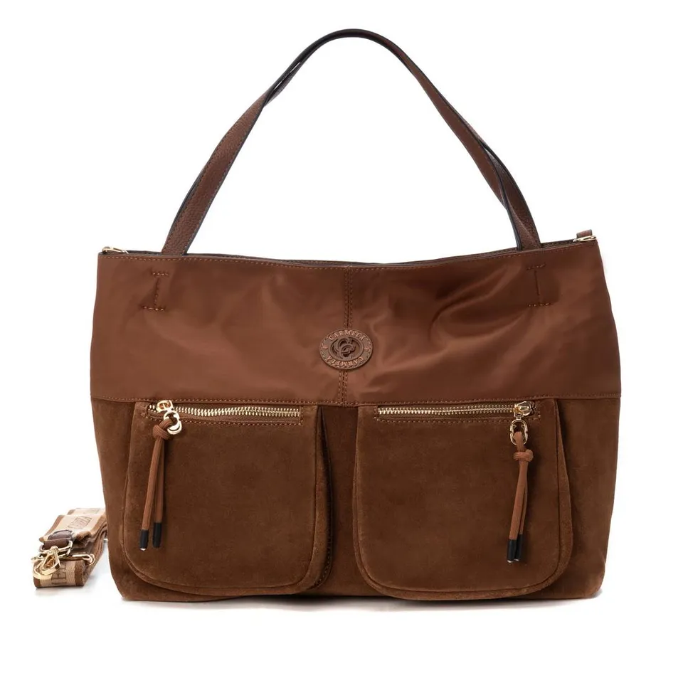 Carmela 18611602 sac épaule marron 29x43x12 cm
