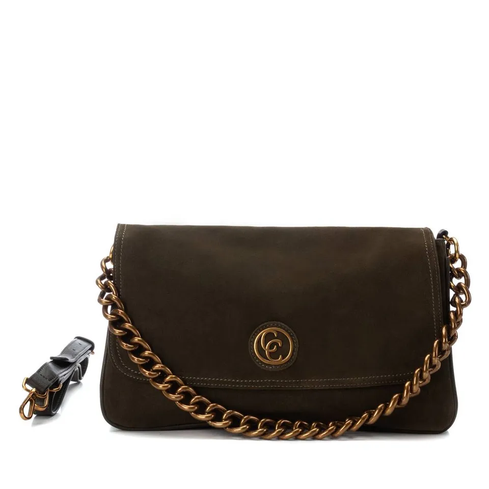 Carmela 18612403 sac épaule cuir vert taille unique