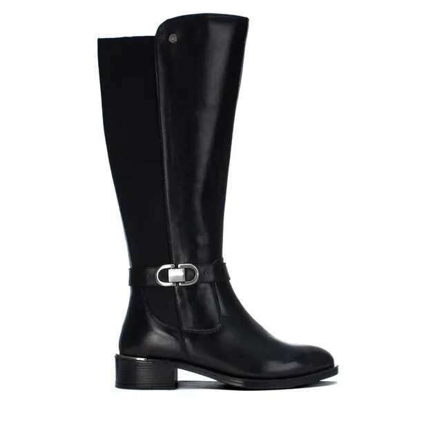 Carmela 16400701 botte femme noire cuir haute