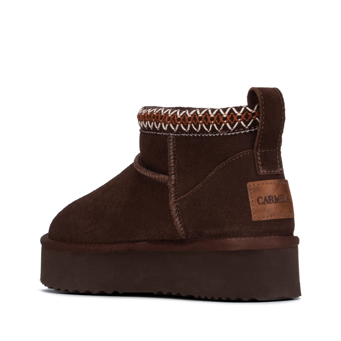 Carmela 16419201 bottines femme marron serraje