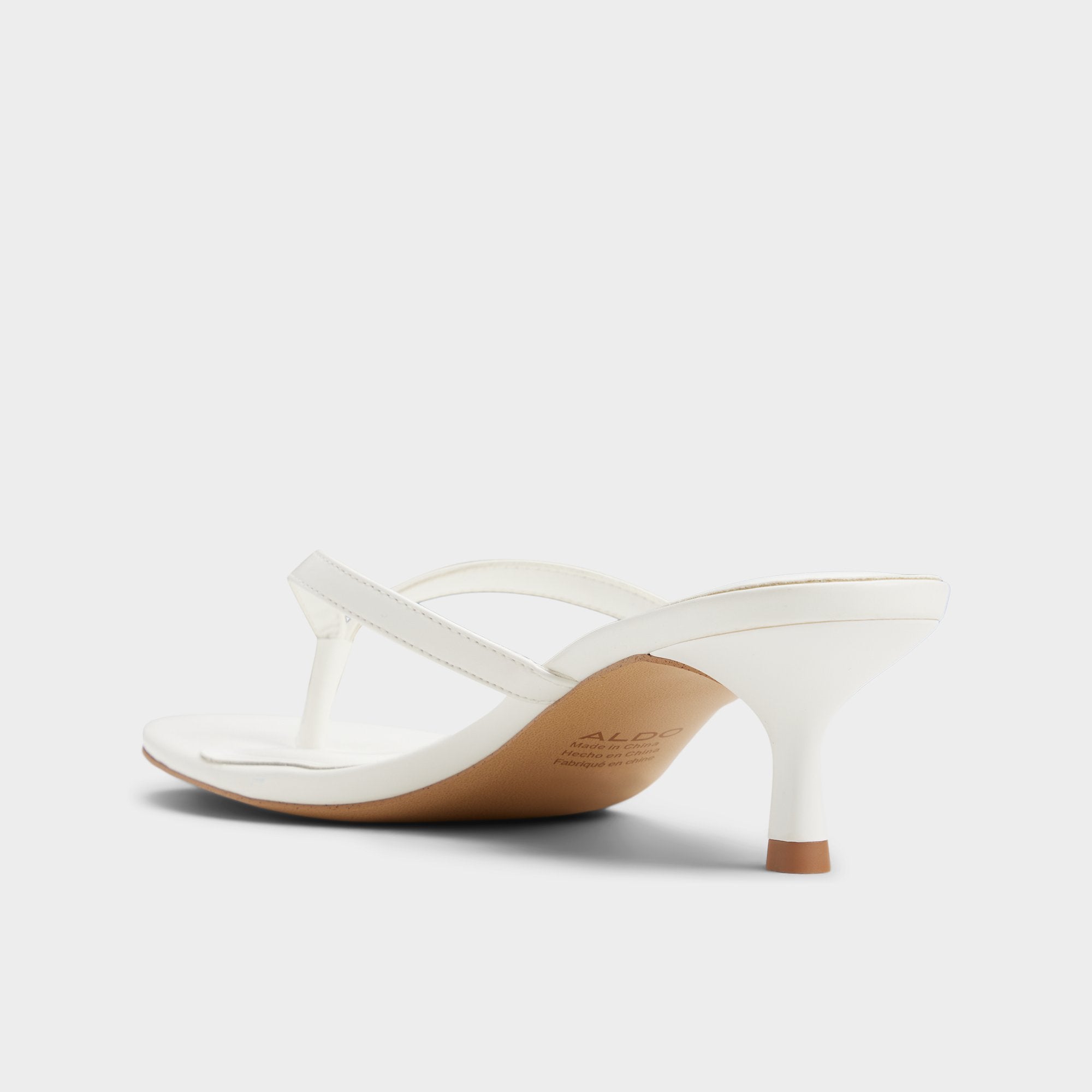 ALDO Lift escarpins blancs talon haut