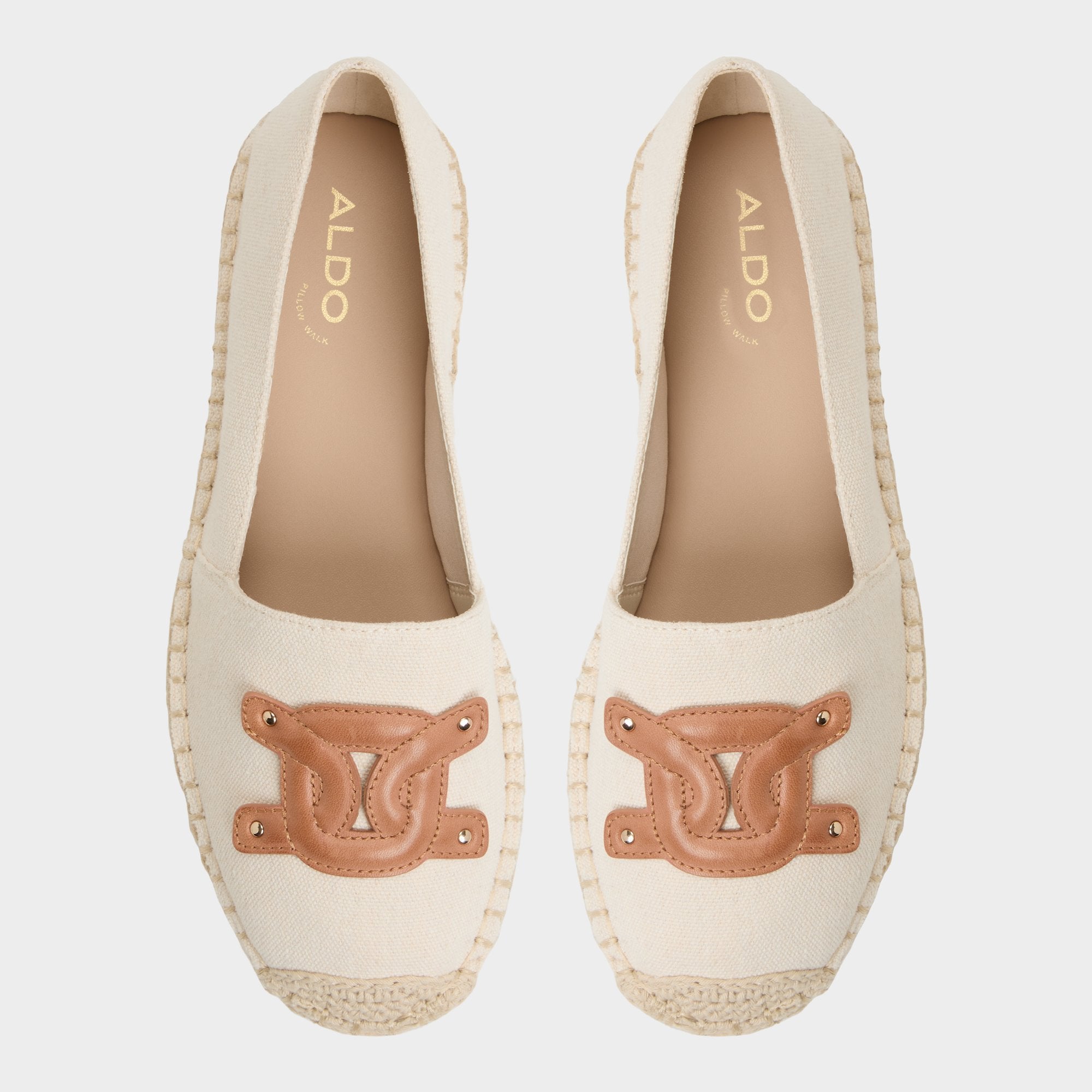 ALDO Santaclara espadrilles plates beiges