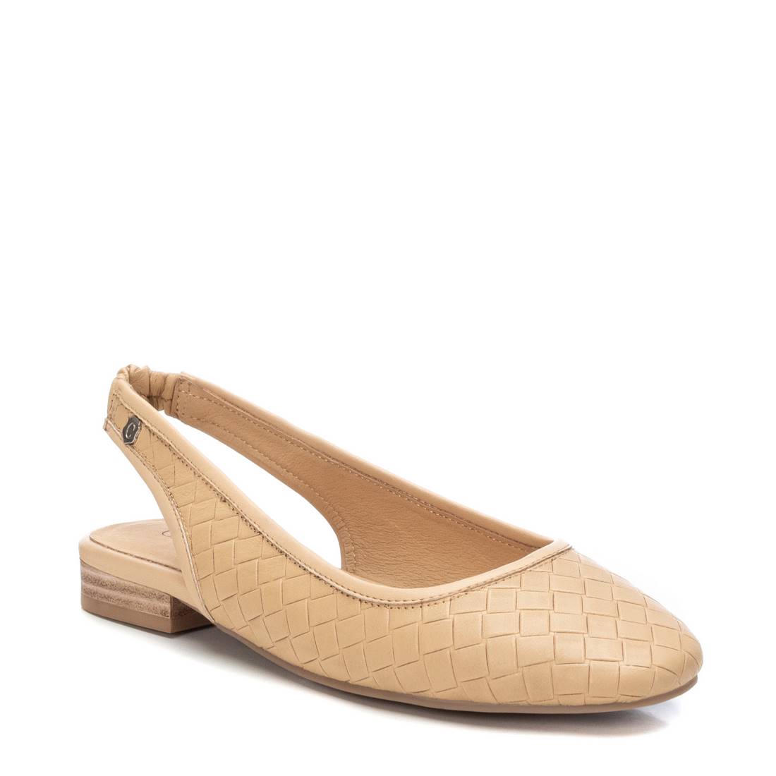 Carmela 16062401 ballerine femme marron cuir élastique