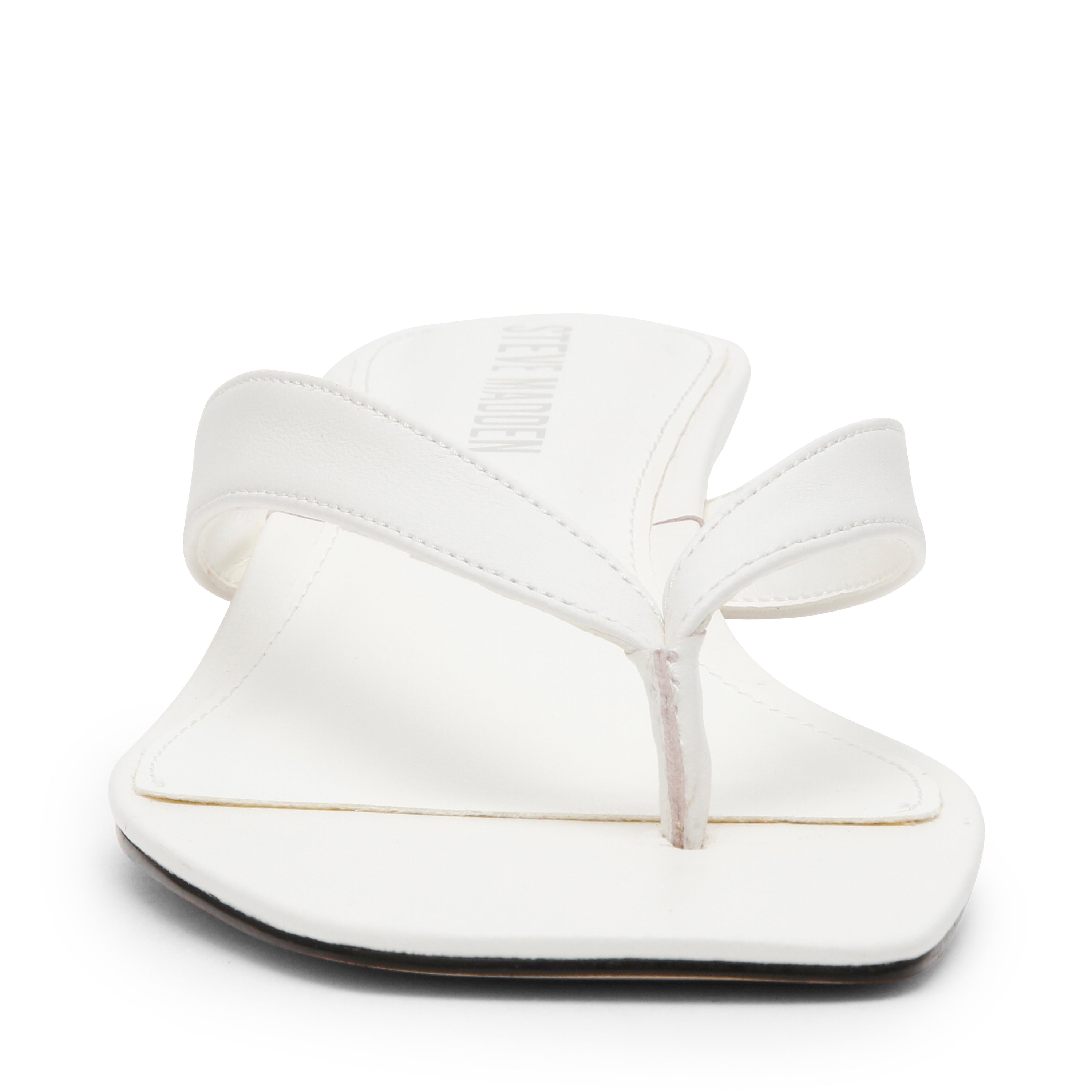 Steve Madden Tracie sandales cuir blanc talon 3,5 cm