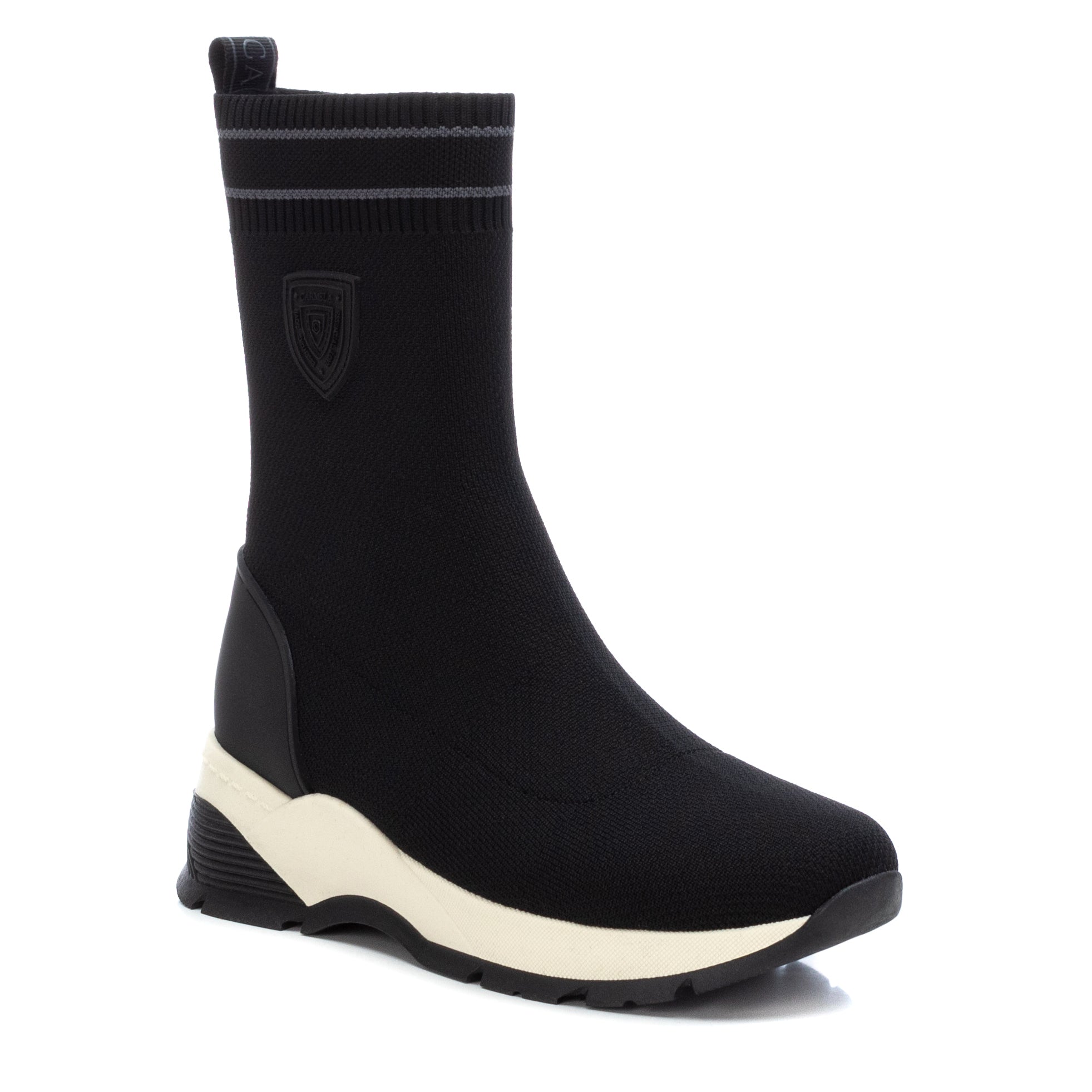 Carmela 16033701 basket textile noir 35-41