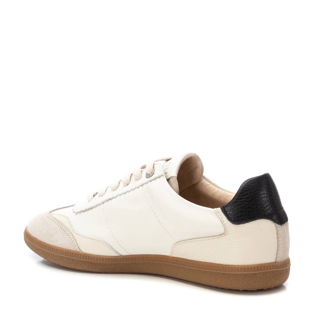 Carmela 16206001 baskets cuir blanc glace à lacets