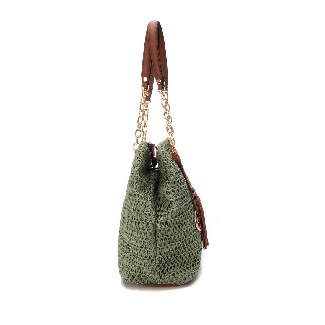 Carmela 18608603 sac raphia vert été unique