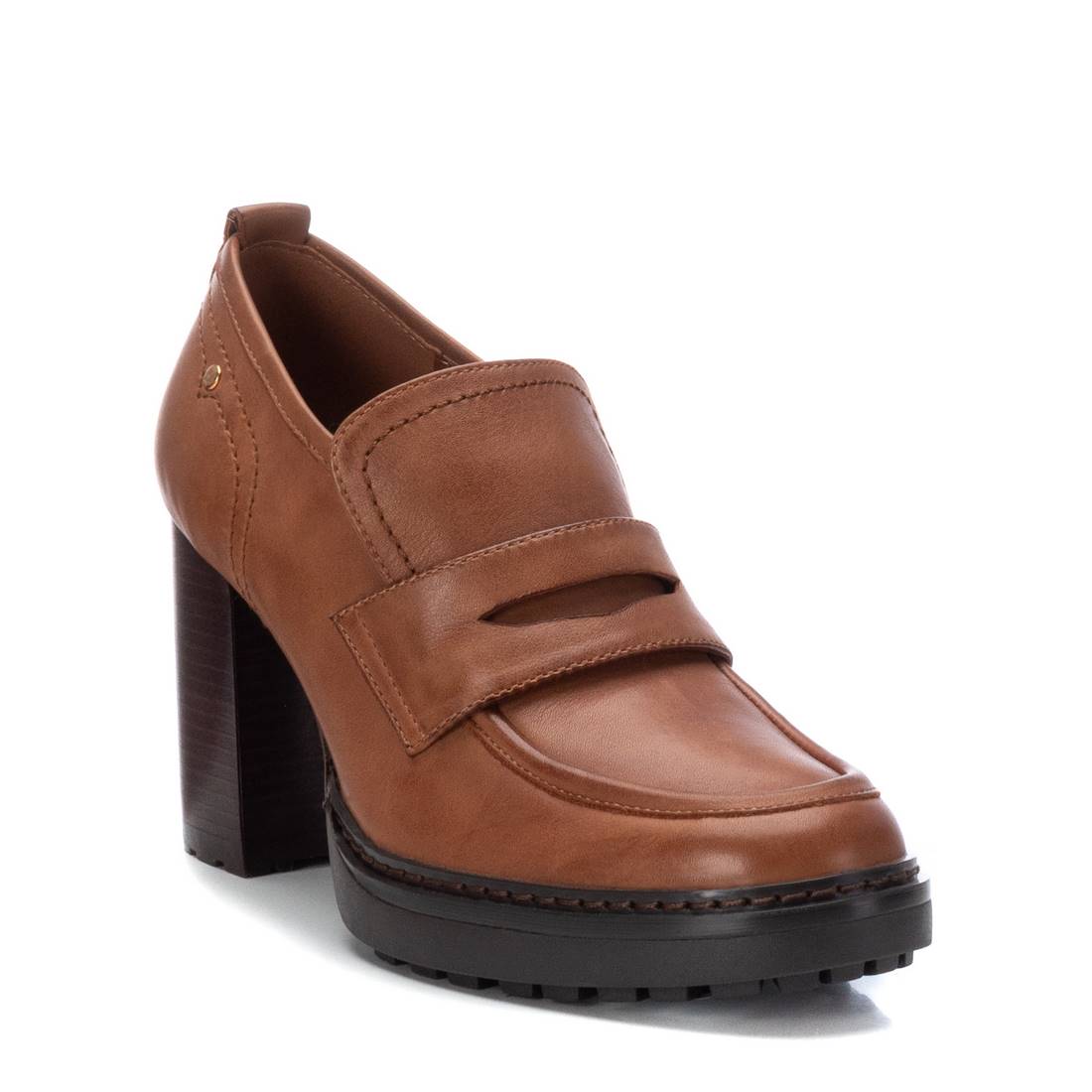 Carmela 16098302 mocassin marron cuir talon 7 cm