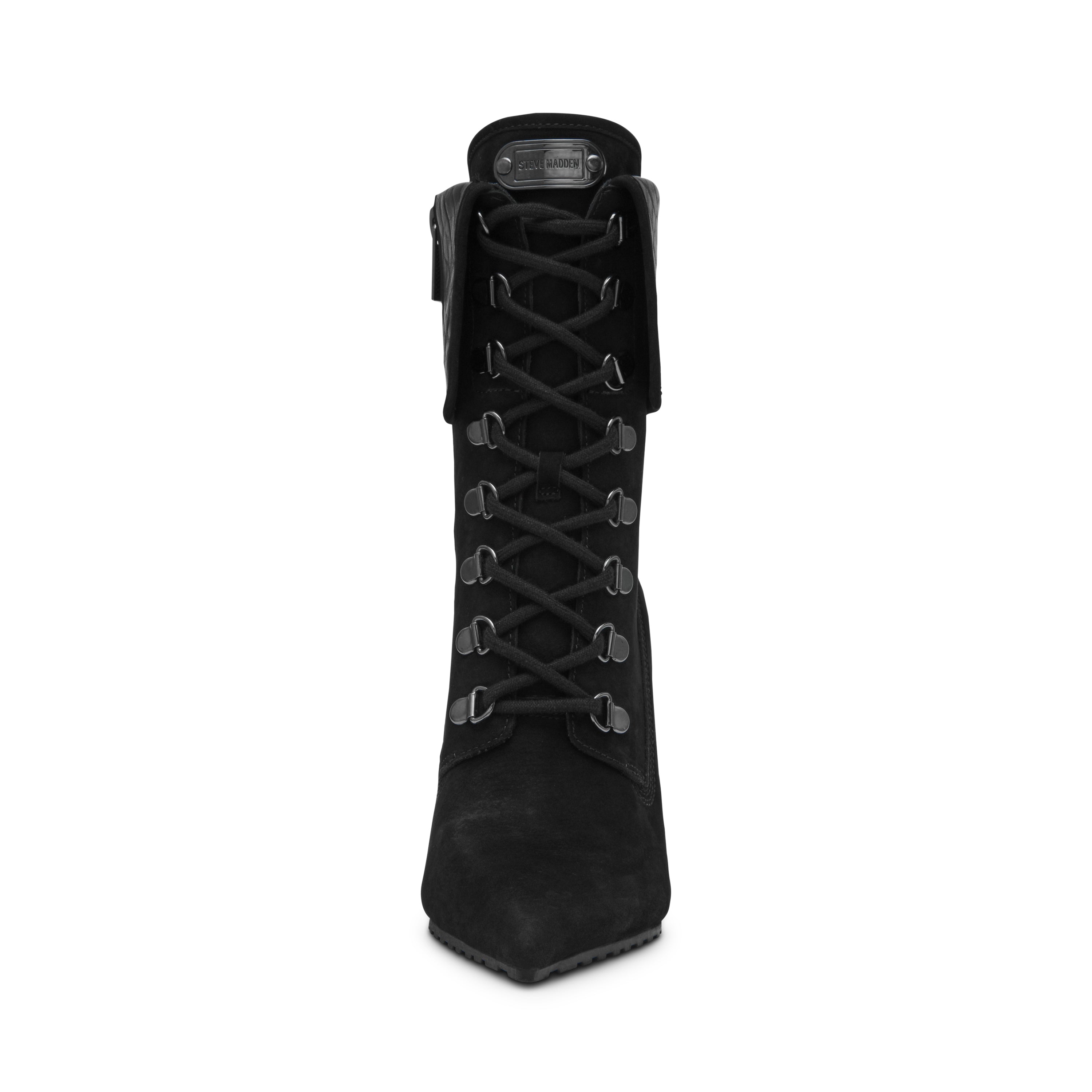 Steve Madden Morals bottines noir nubuck talon
