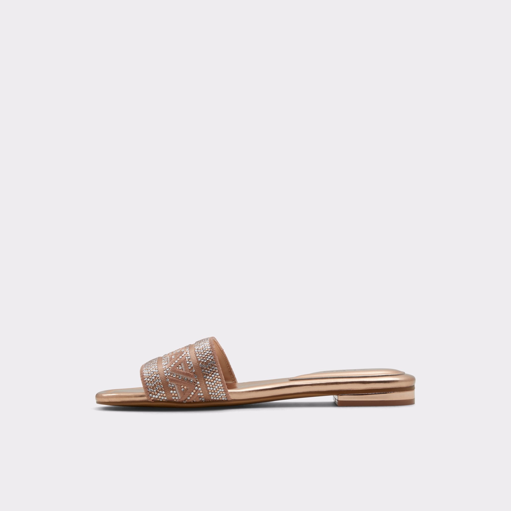 ALDO Ghalia claquettes beige strass