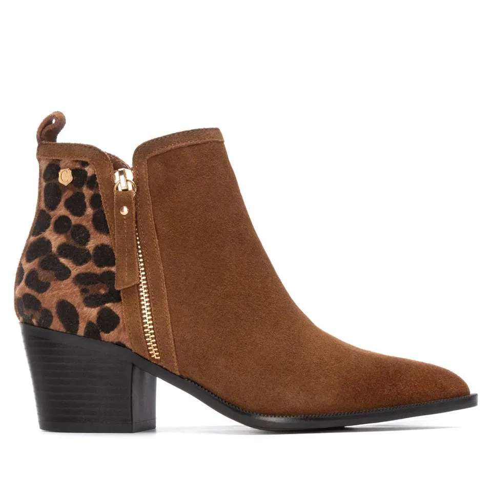 Carmela 162582 16258201 bottine femme camel suède
