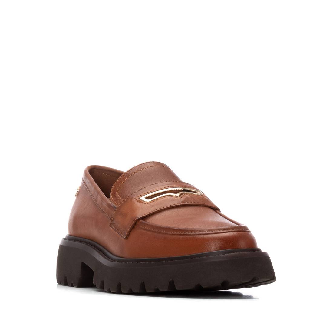 Carmela 162545 16254504 mocassins femme marron talon moyen