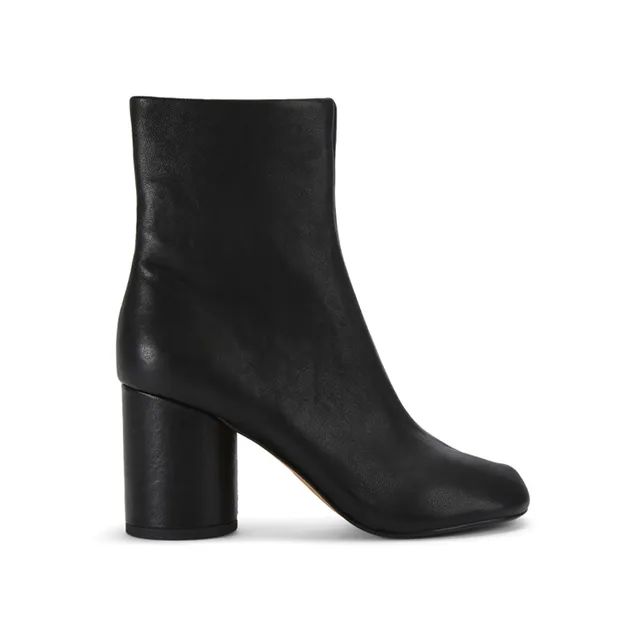 Steve Madden Caro bottes cuir noir talon 8,5 cm