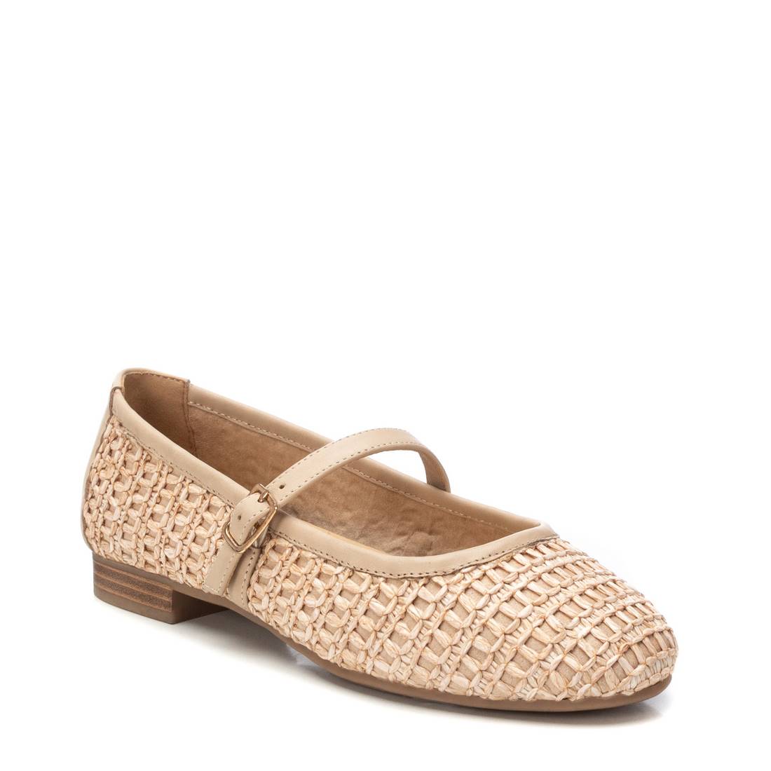 Carmela 16231702 ballerine beige ajourée boucle 35-41